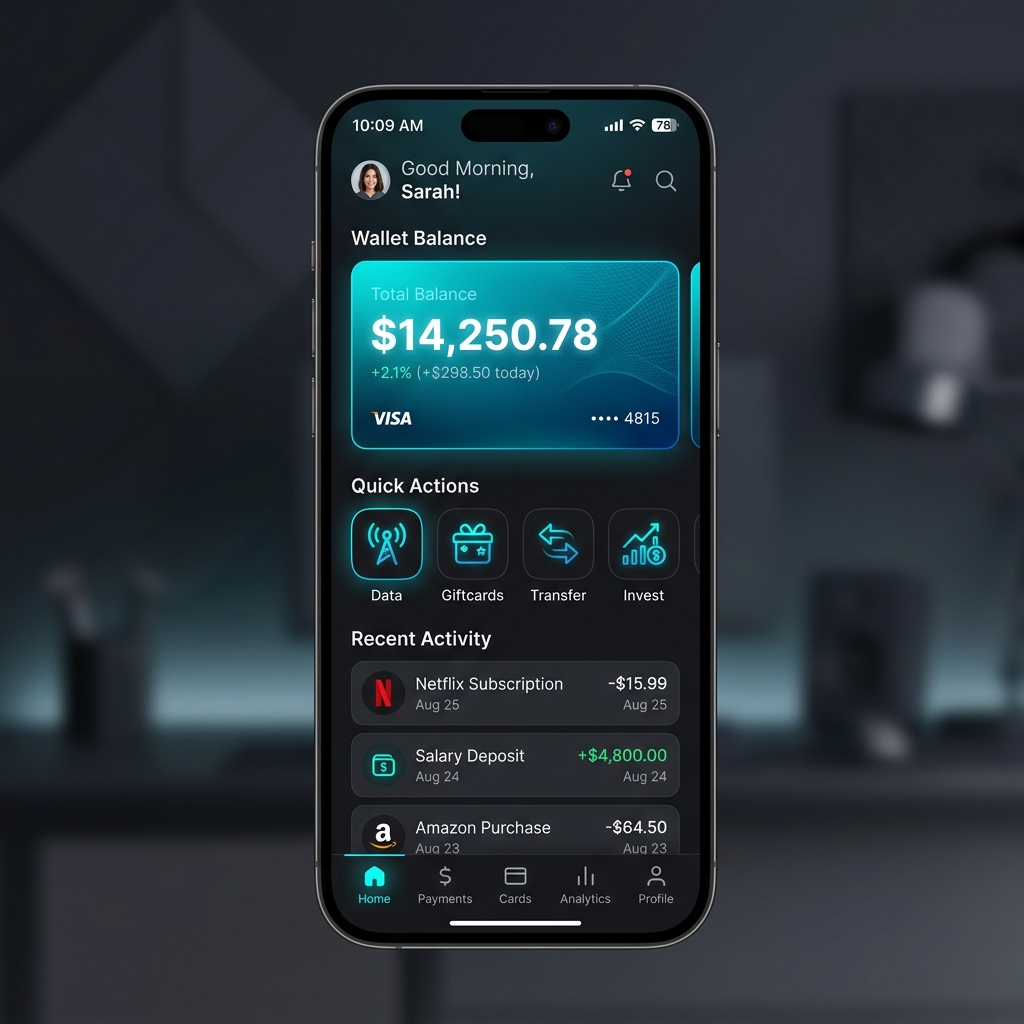 Volinq Premium Dashboard Mockup